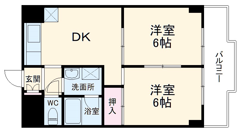 コモド・デ・ピソスの間取り