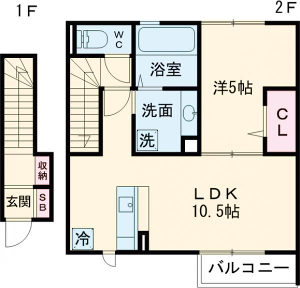 House祐天寺の間取り
