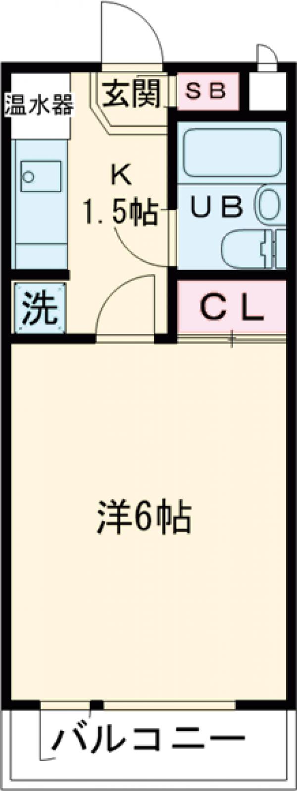 コーポ平町の間取り