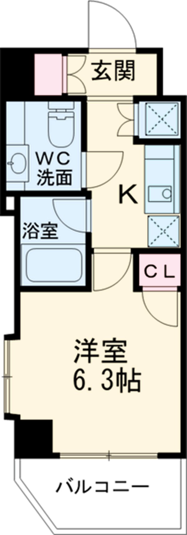 スペーシア池尻大橋の間取り