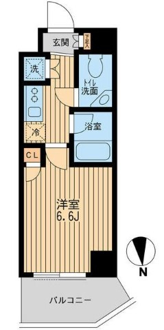 スペーシア池尻大橋の間取り