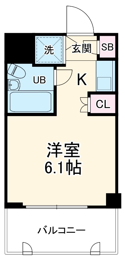 パーク・ノヴァ綱島の間取り