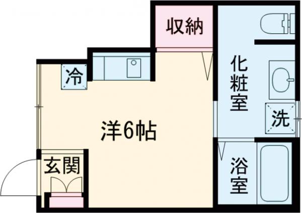 アパルトメント梅丘グランデ・103号室の間取り