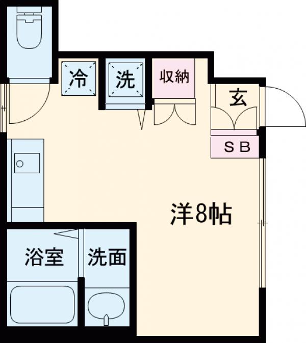 アパルトメント梅丘グランデの間取り