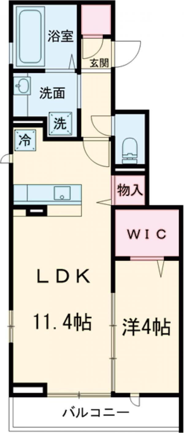 Olive Terrace世田谷の間取り