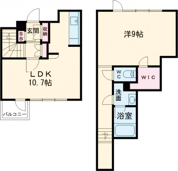 アーバンフラッツ目黒本町の間取り