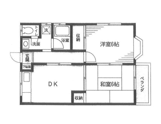 サンシティ師岡の間取り