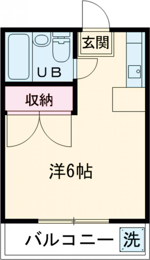 スカイマンションの間取り