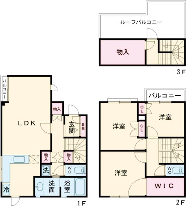 ハウス雪谷の間取り