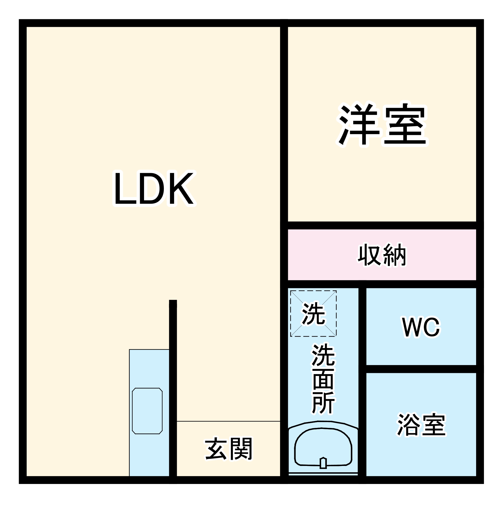 リアライズ木曽川の間取り