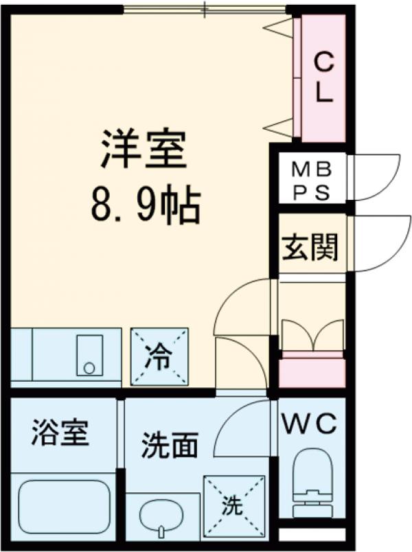 ＬＥＧＡＬＡＮＤ三軒茶屋の間取り
