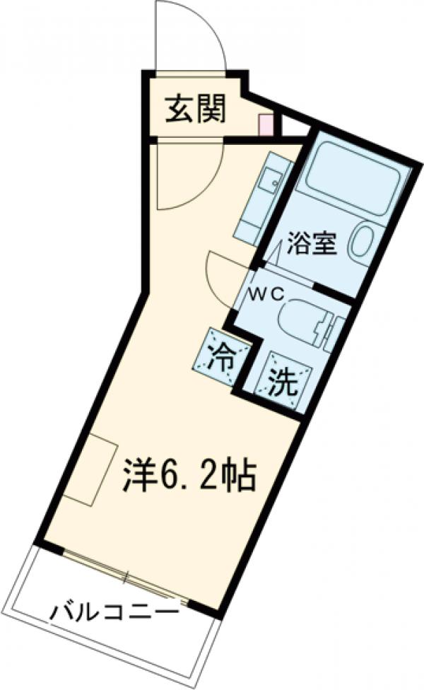 ジェムストーン目黒南の間取り