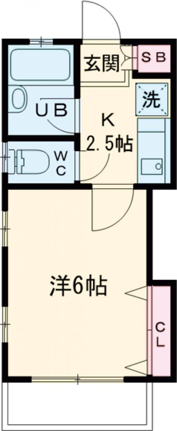ドエル奥沢の間取り