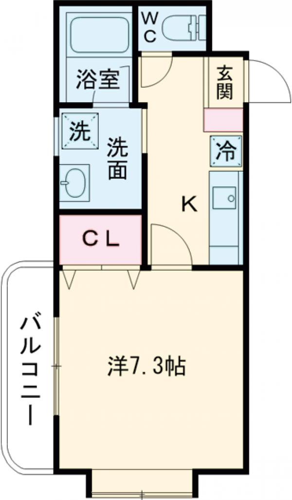 リヴェール石川台の間取り