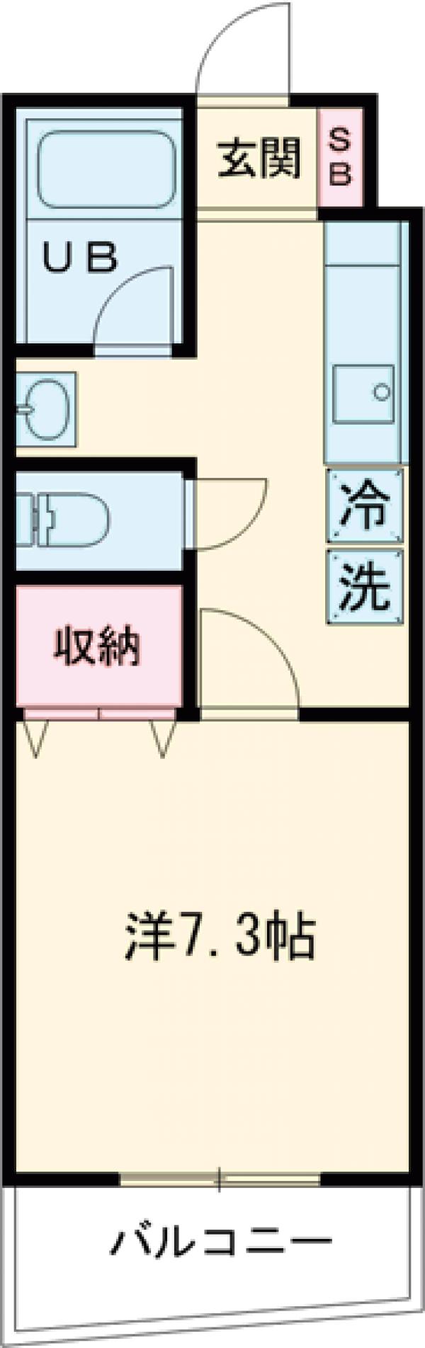リヴェール石川台の間取り