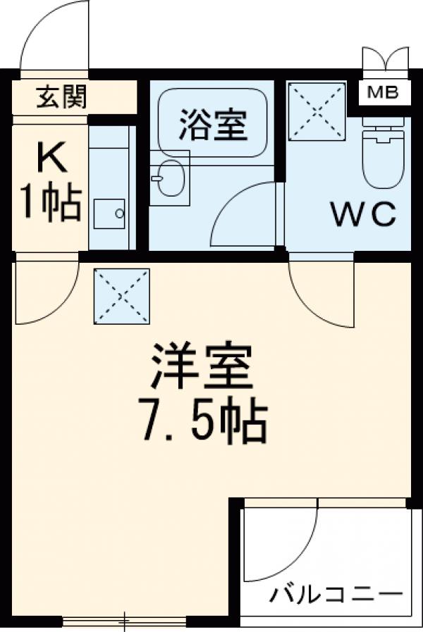 シオン世田谷の間取り