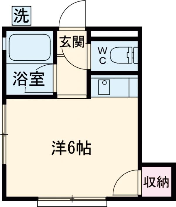 グリーンハウス上野毛の間取り