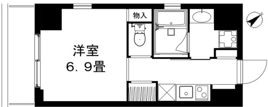 REISM HIVE 中目黒の間取り