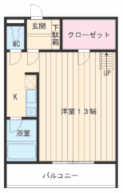 セザンヌ三谷の間取り