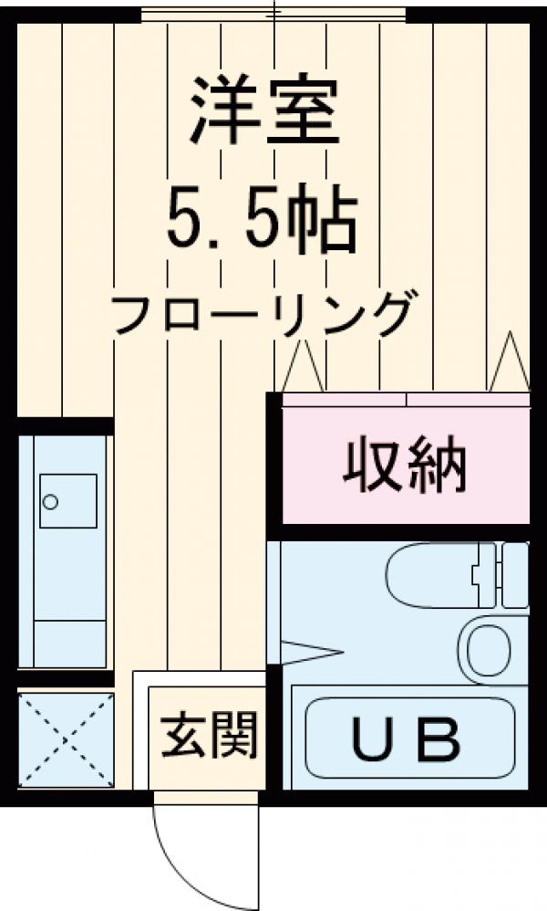 長谷見アパートの間取り