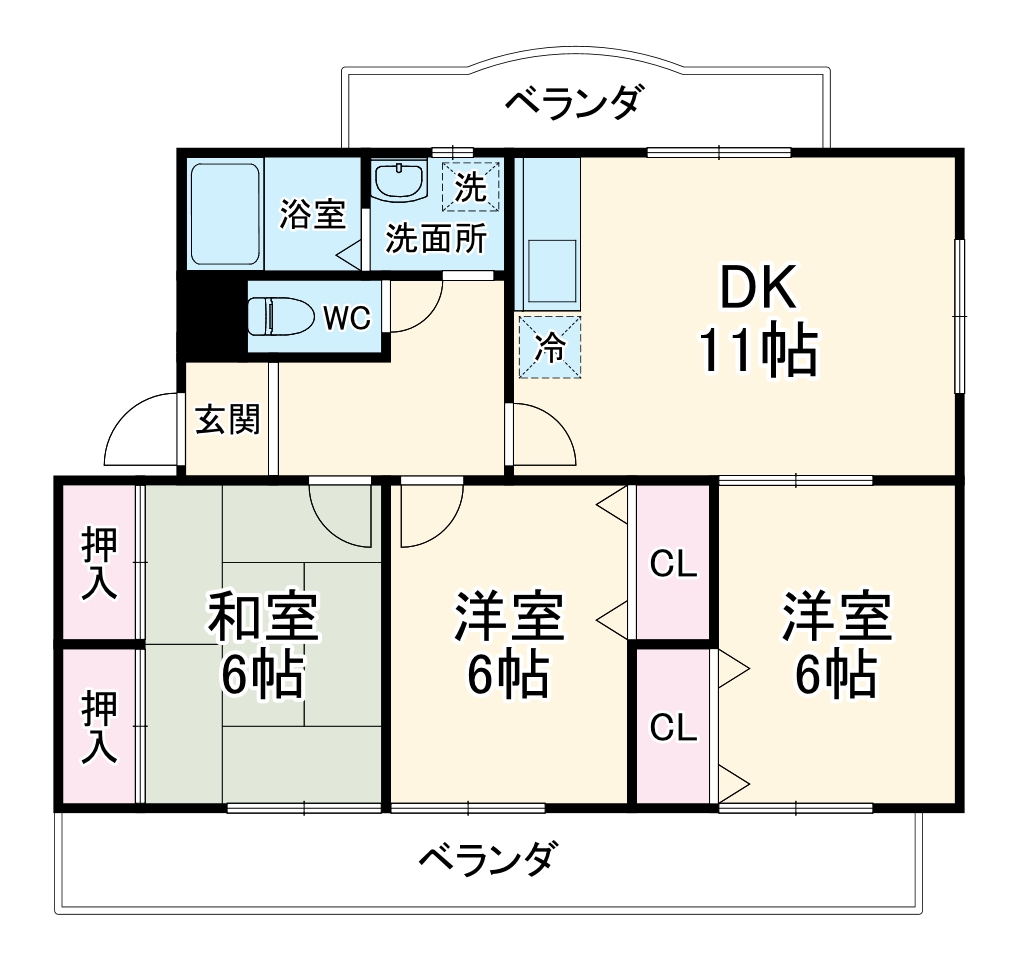 エスペランサの間取り