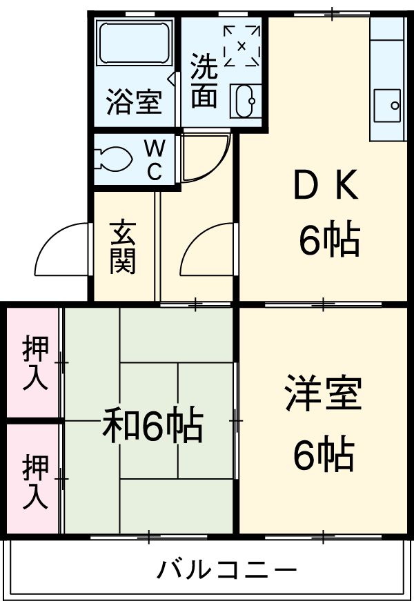ルミナス西向山の間取り