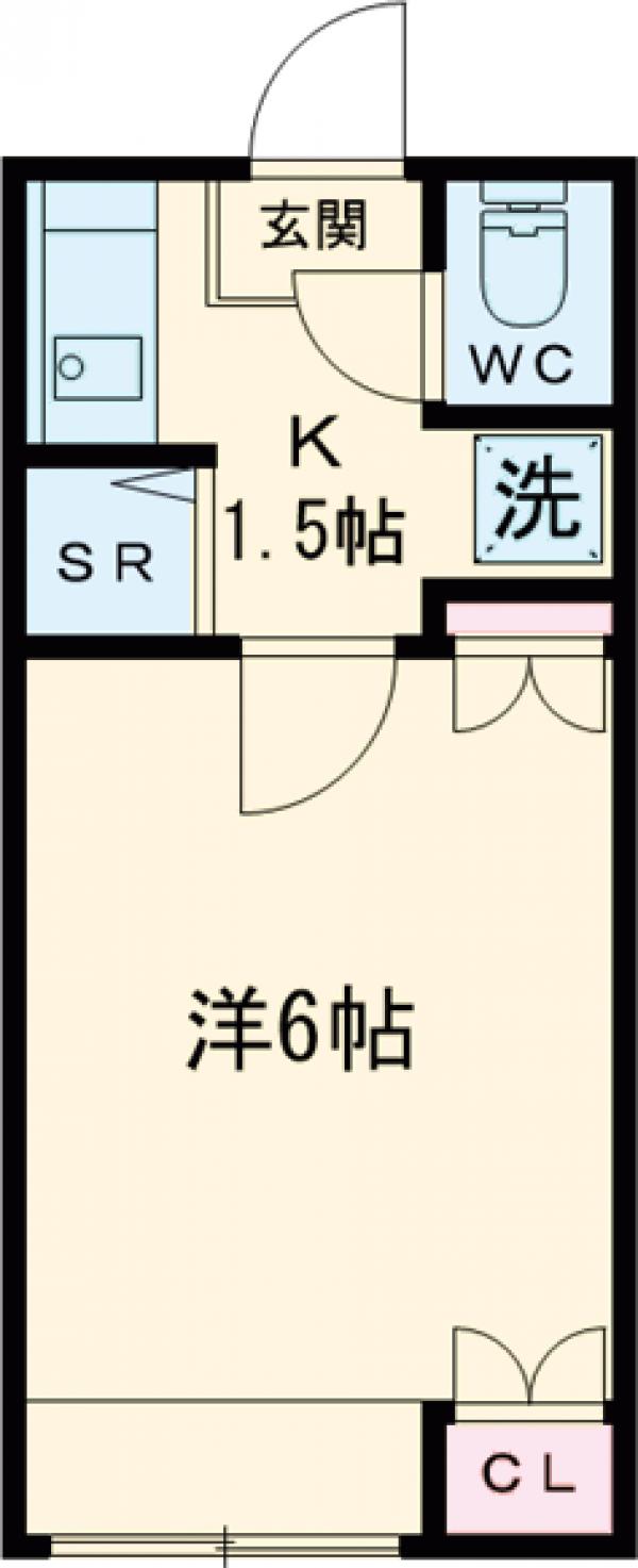 アービィカーネ自由が丘の間取り