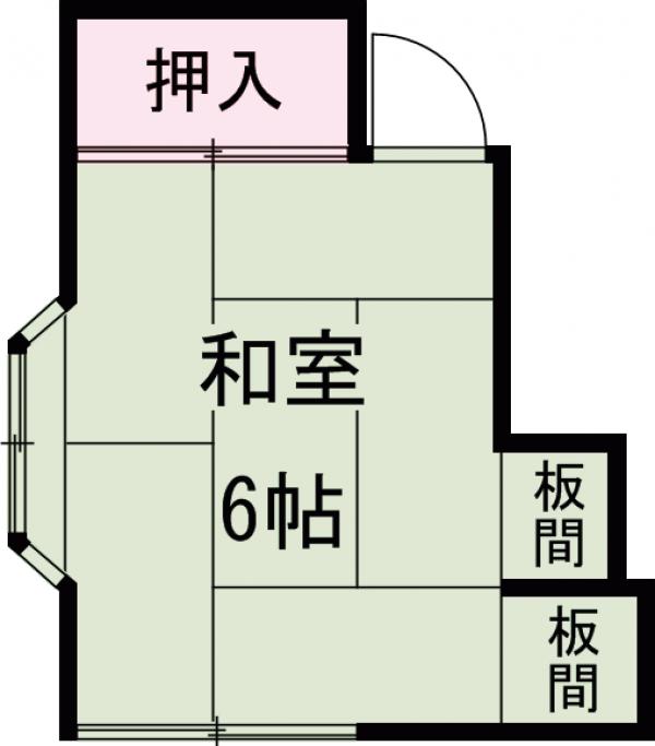 渡辺荘の間取り