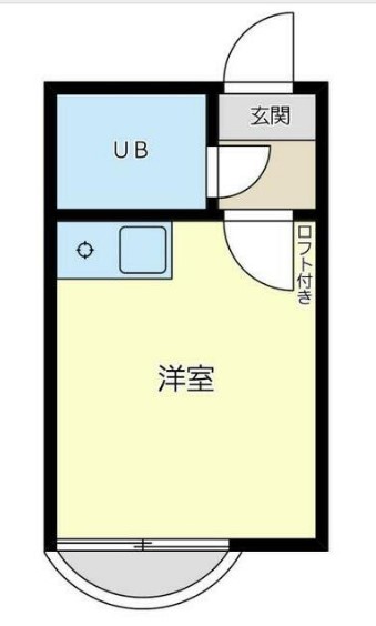 蓬莱コーポラスの間取り