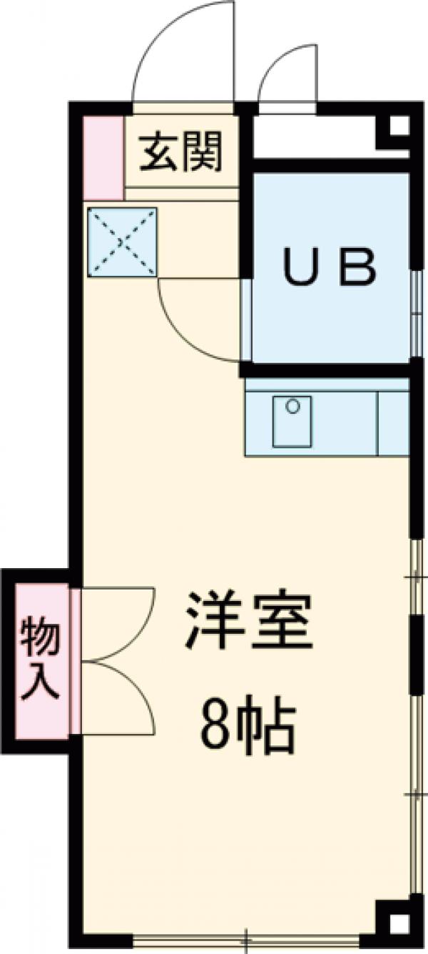 プランドール233の間取り