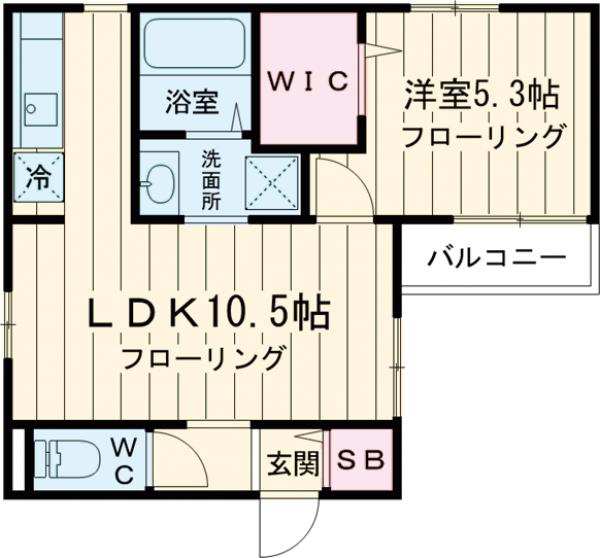 メゾン桜新町の間取り