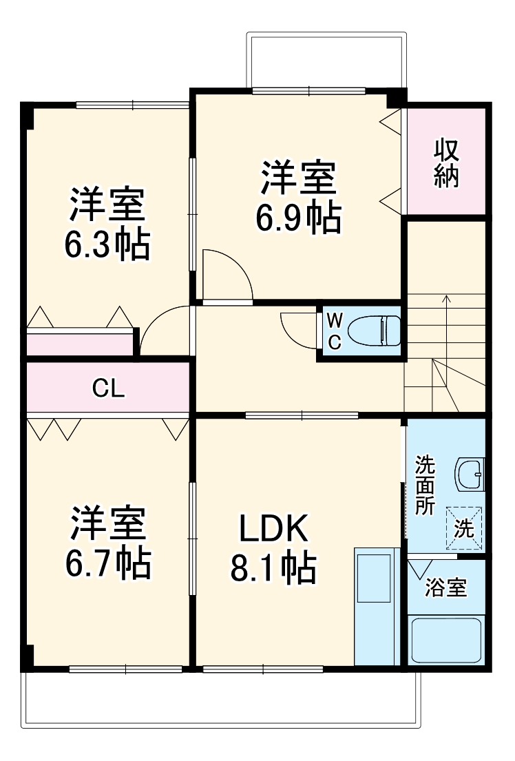 ネクステージルミエールの間取り