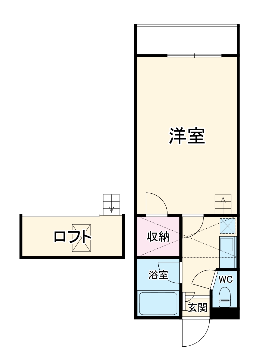 セザンヌ大岩の間取り