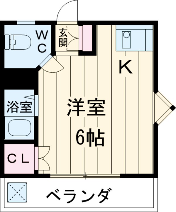 MIWAハイツの間取り