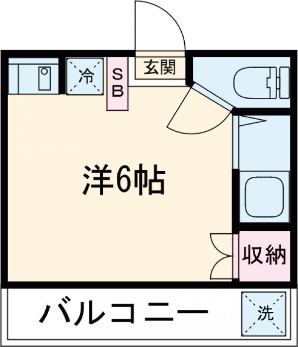 MIWAハイツの間取り