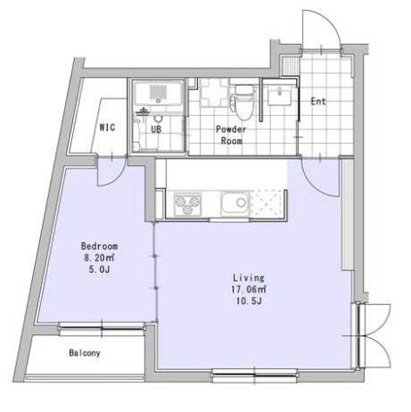 EXAM若林Ⅱの間取り