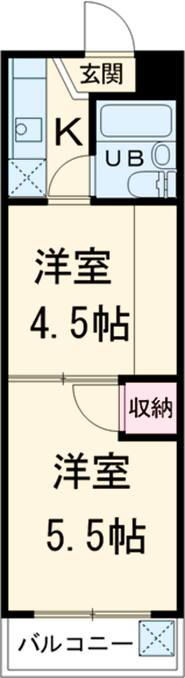 ガーデンハイツ神山の間取り