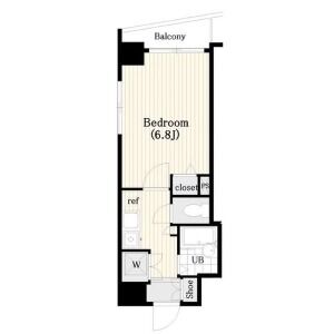 シンシア三軒茶屋太子堂の間取り