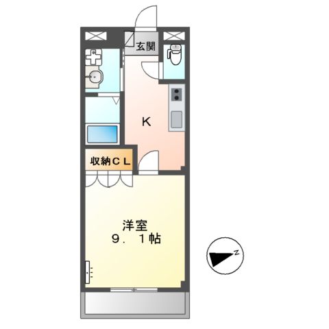 イーストピアの間取り