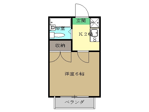 マメゾン世田谷の間取り