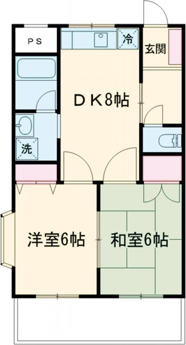 エピナールの間取り