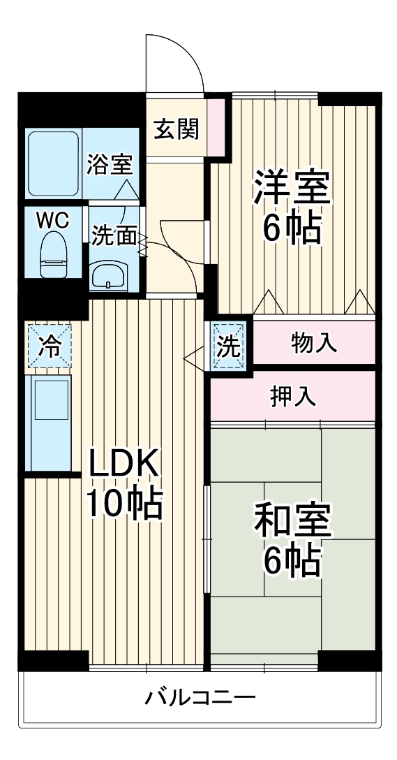 グローリアスハイツの間取り