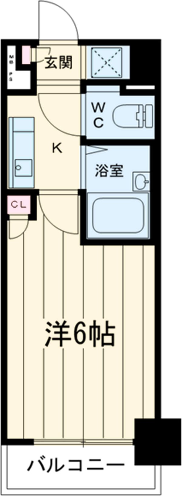 ロイヤルアメニティー池尻大橋の間取り