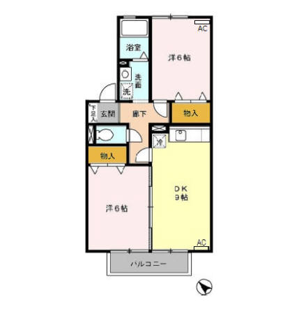 エム鷹丘の間取り