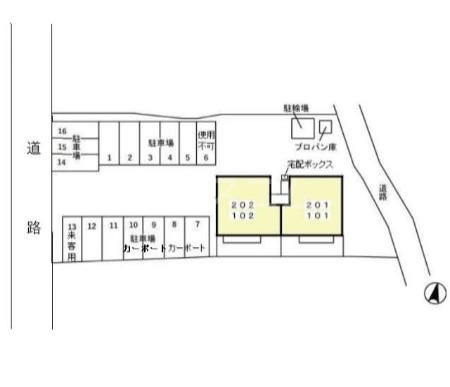 2/12 駐車場