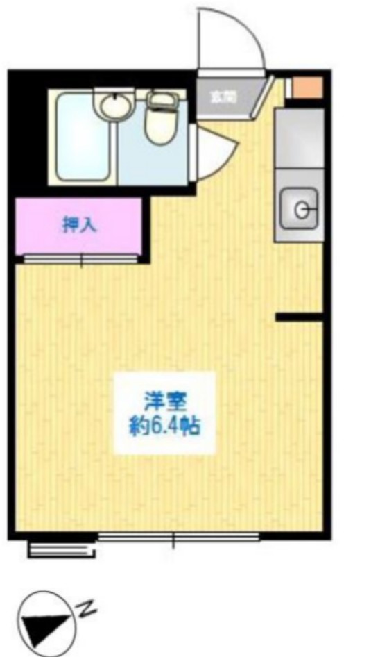 チェリーハイツの間取り