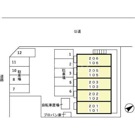 2/12 駐車場