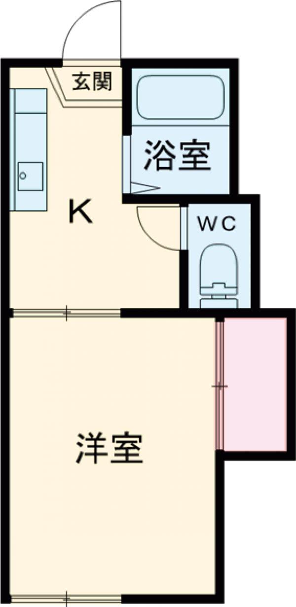 サニーハイツの間取り