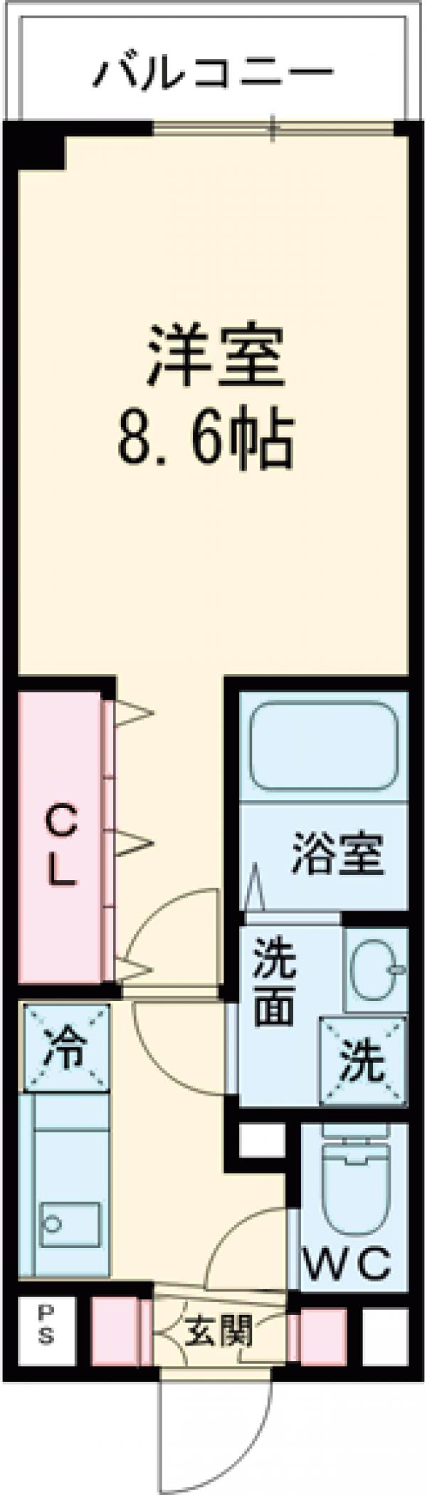 ルネサンスコート三軒茶屋Gardenの間取り