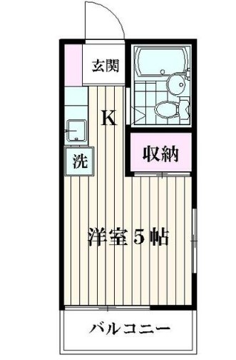 セントラルハイツの間取り